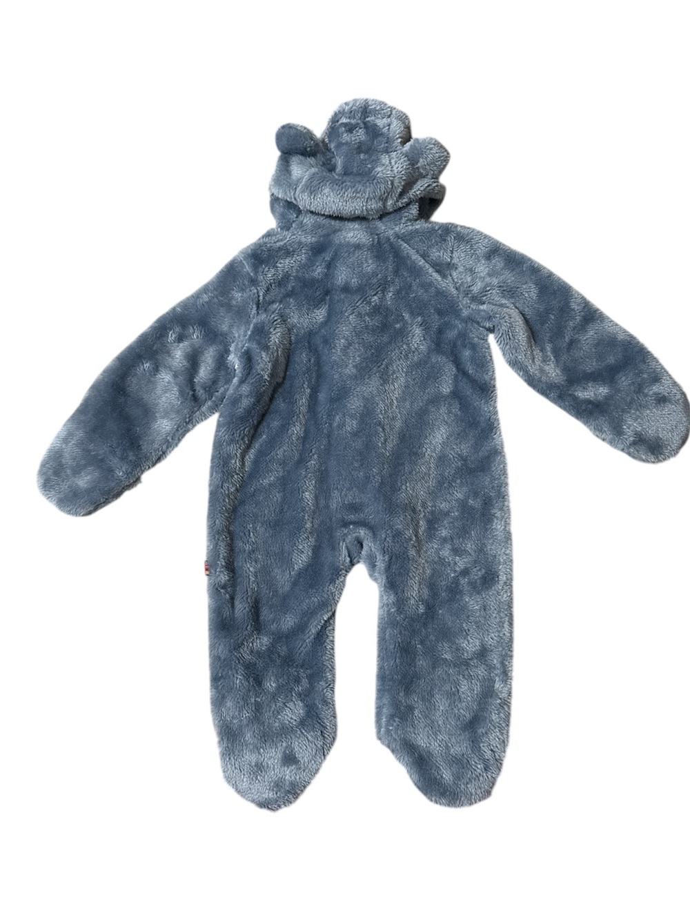 Magnetic Me Winter Sky Minky Magnetic Bear Footie - Picture 5 of 7